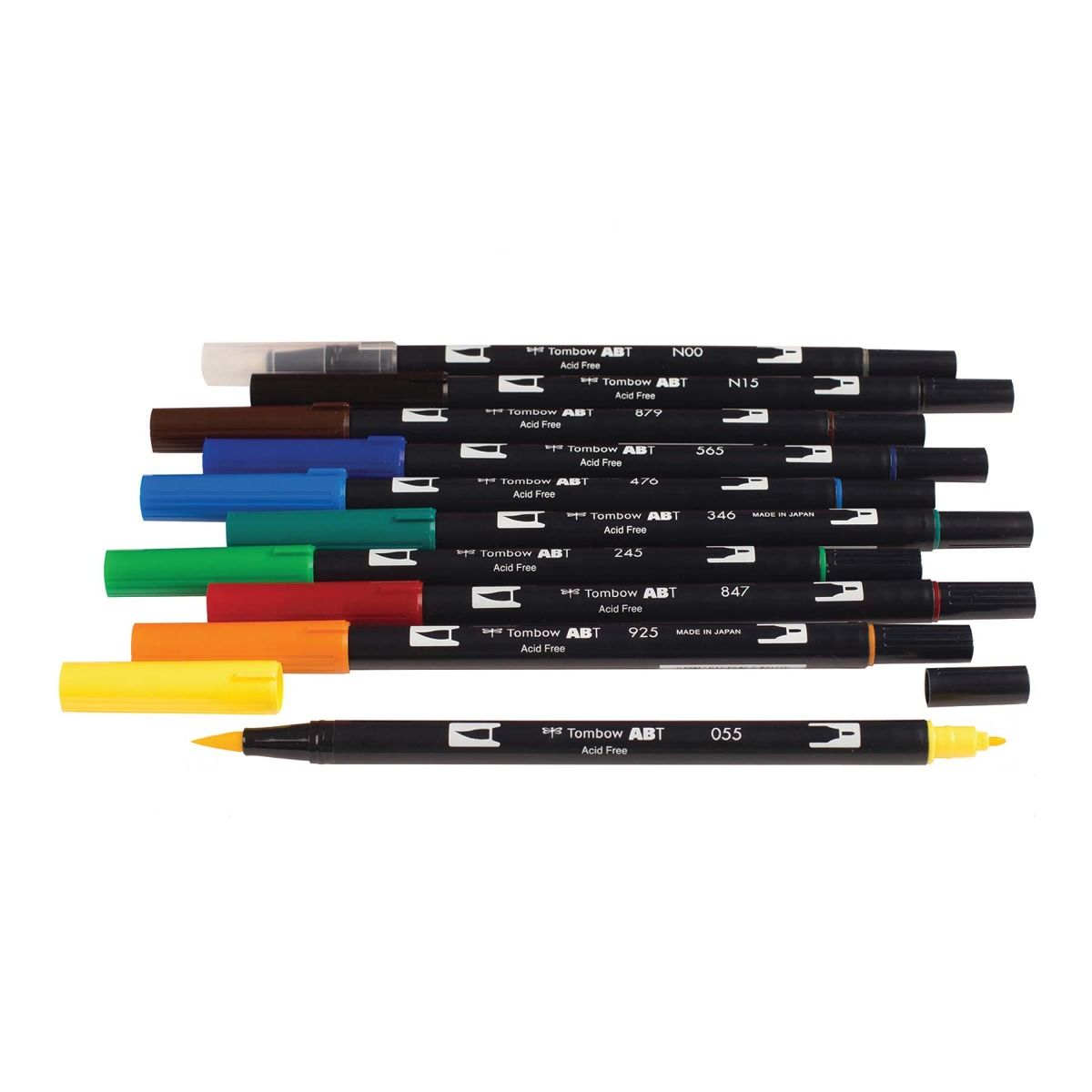 Tombow Dual Brush Marker - Primary Palette | Atlas Stationers.