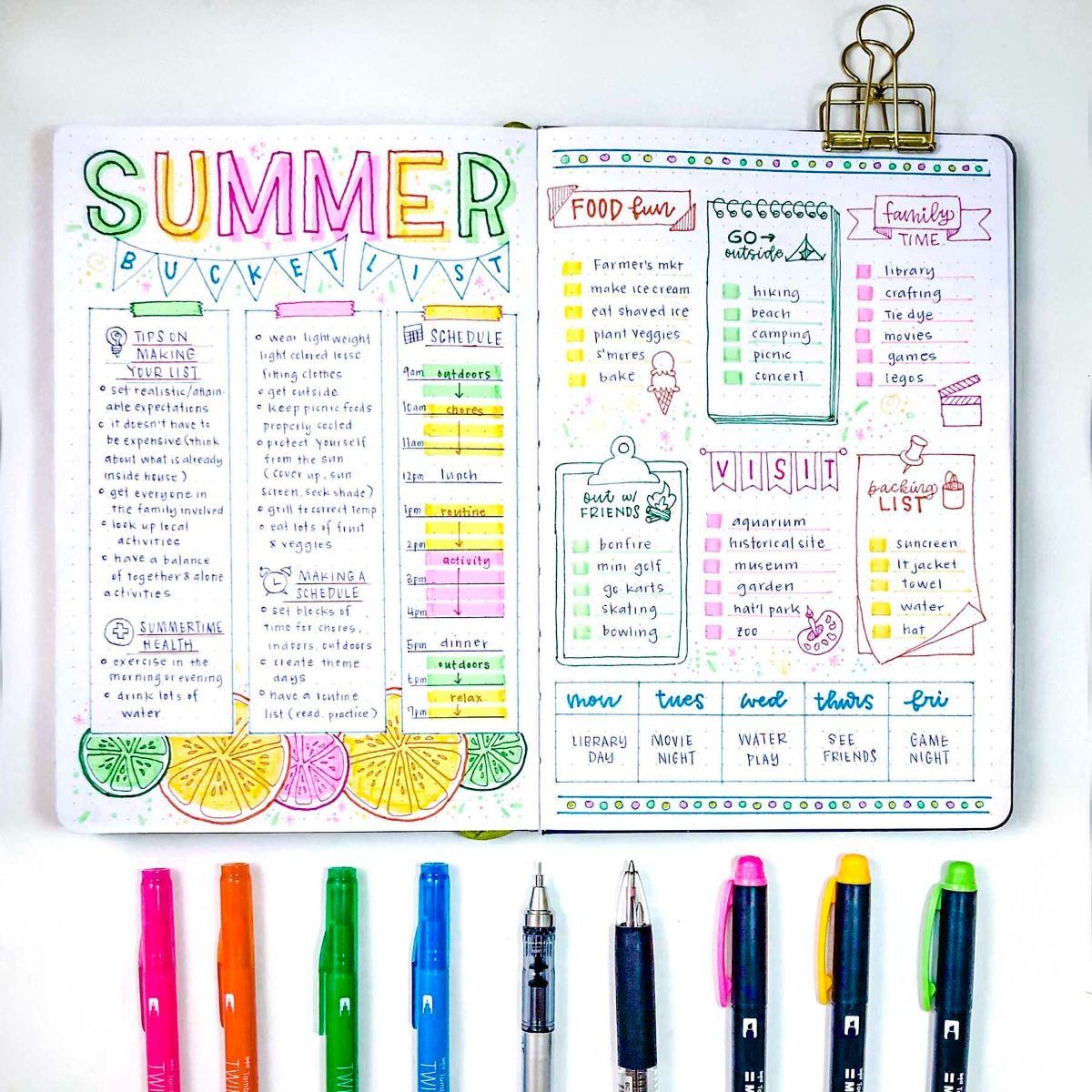 Tombow Creative Notetaking Kit | Atlas Stationers.