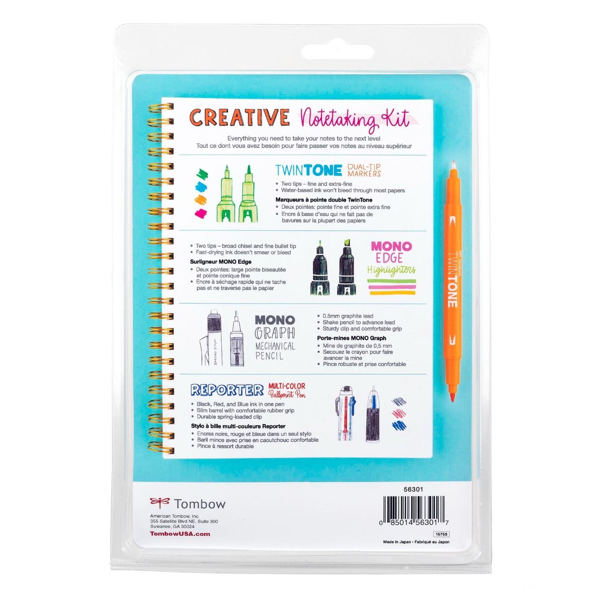 Tombow Creative Notetaking Kit | Atlas Stationers.