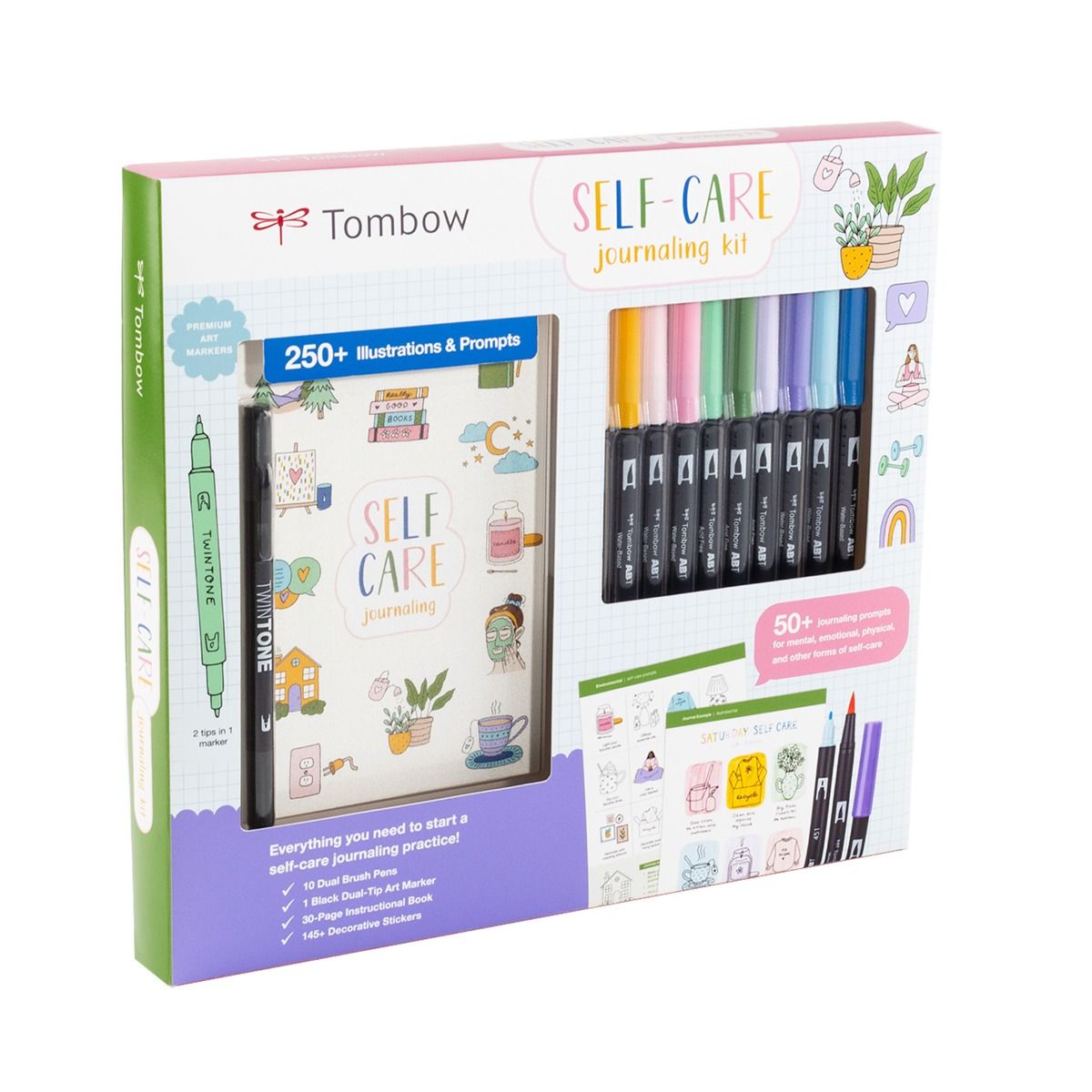 Tombow Self Care Journaling Kit