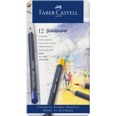 Faber-Castell Goldfaber Color Pencils - 12 pack | Atlas Stationers.